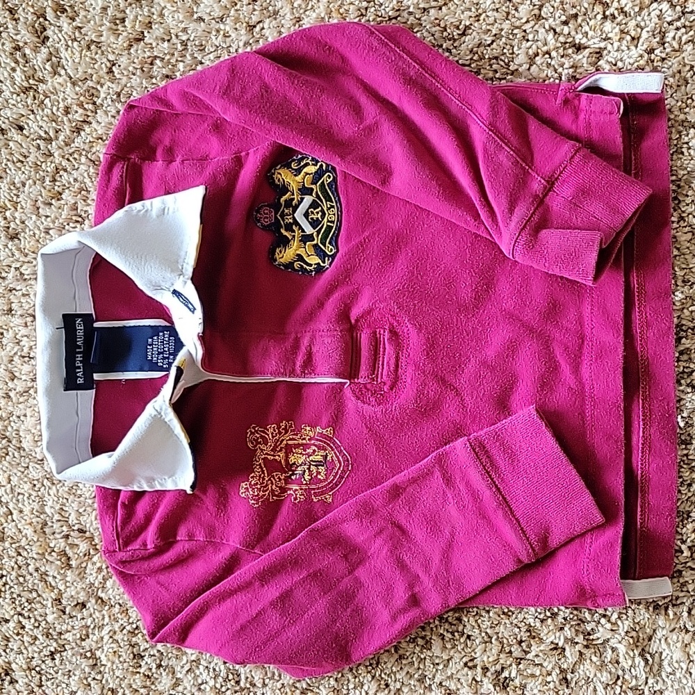 Ralph Lauren long sleeve shirt, 4T, guc